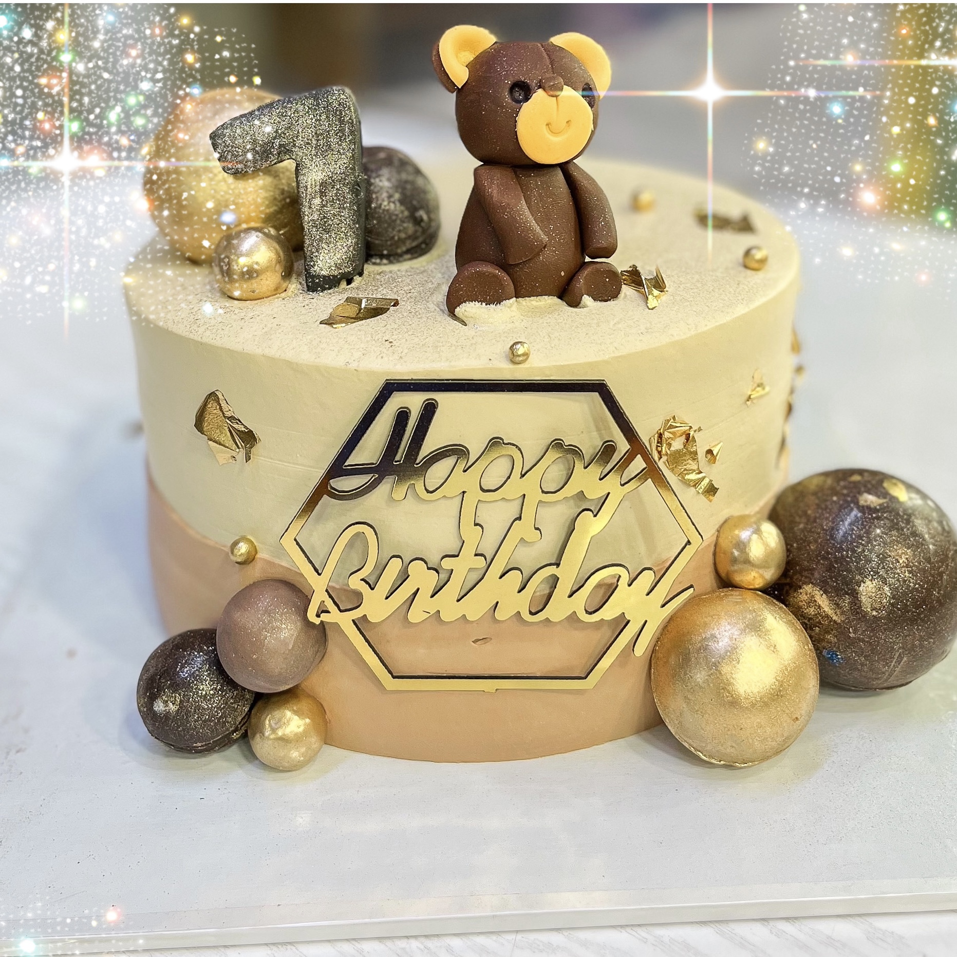 کیک تولد بچه گانه