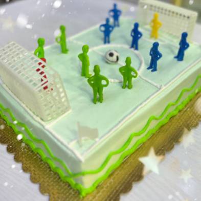 کیک تولد فوتبالی