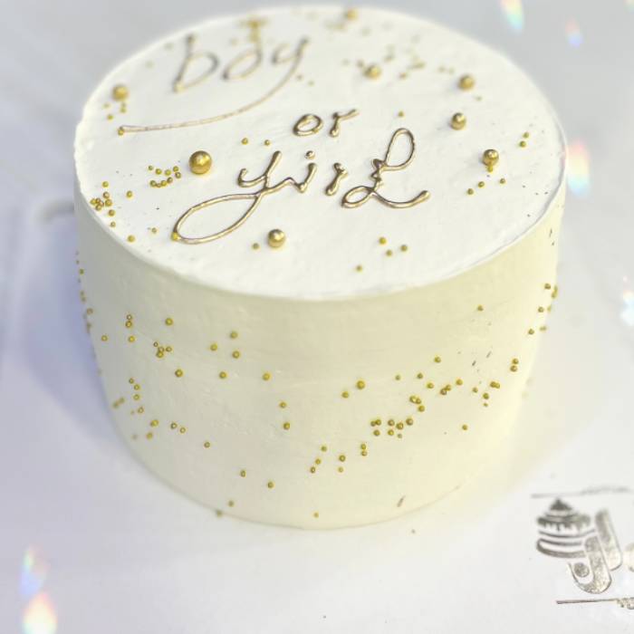 کیک تولد مینیمال