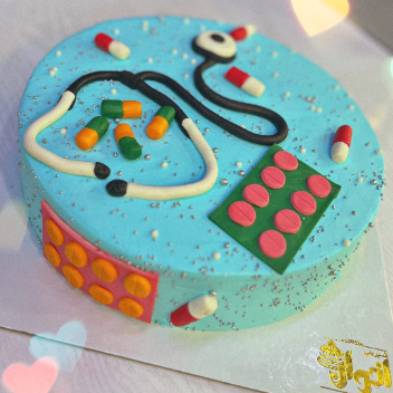 کیک تولد پزشکی