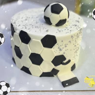 کیک تولد فوتبالی