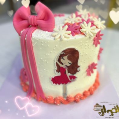 کیک تولد دخترانه