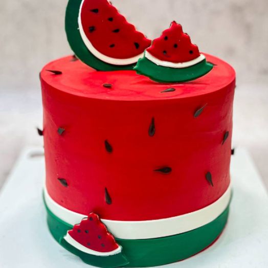 کیک ویترینی یلدایی