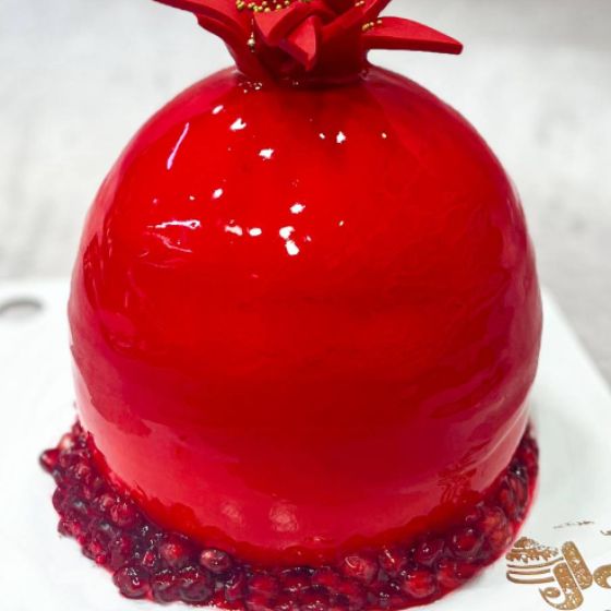 کیک ویترینی یلدایی